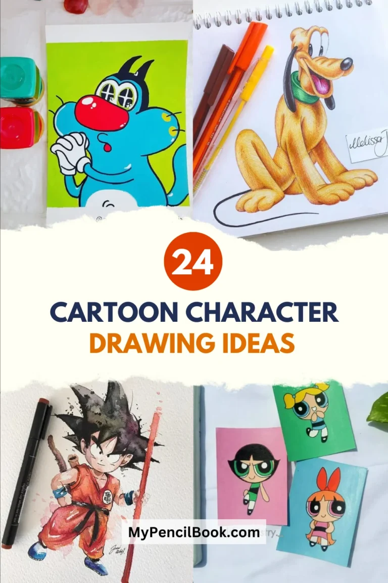 Cartoon Character Drawing Ideas