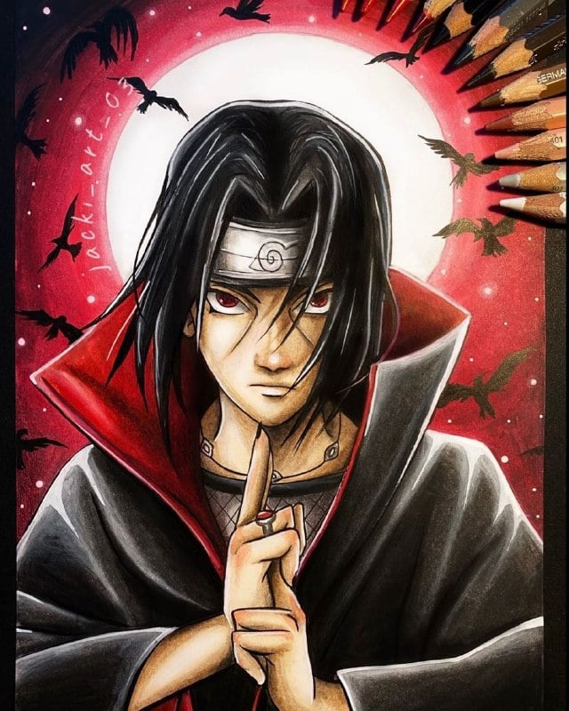 10 Incredible Itachi Uchiha Drawing Ideas