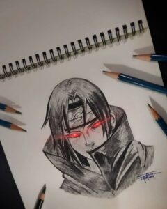 10 Incredible Itachi Uchiha Drawing Ideas