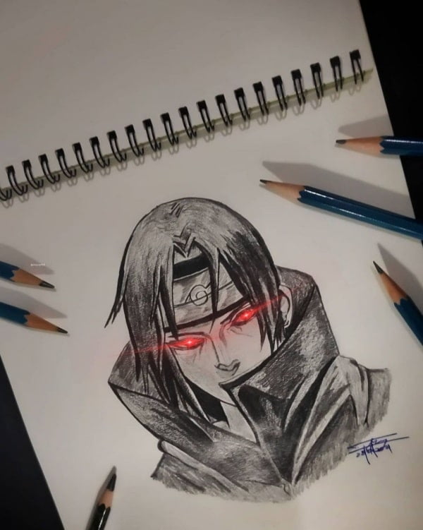 10 Incredible Itachi Uchiha Drawing Ideas