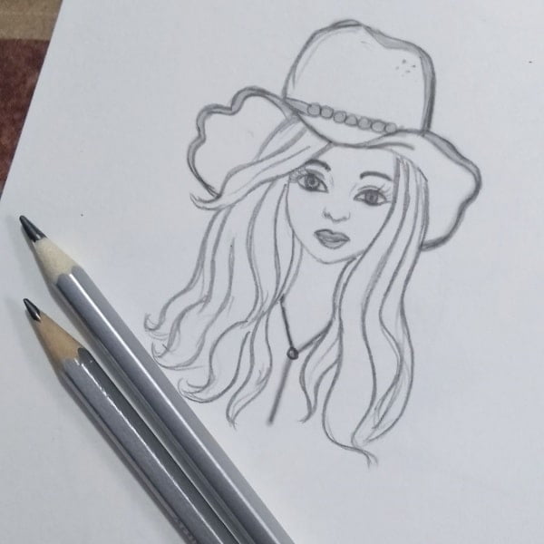 26 Beautiful Barbie Doll Drawing Ideas