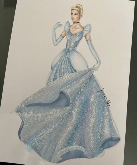 barbie beautiful drawing