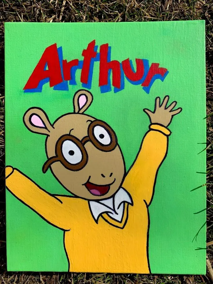 24 Lovely Cartoon Drawings Ideas Arthur cheering pic