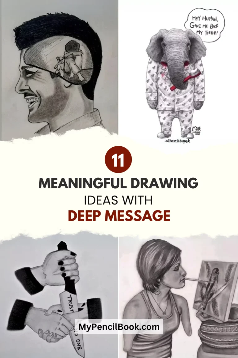 11 meaningful drawing ideas for deep message 67b36c4504fb9