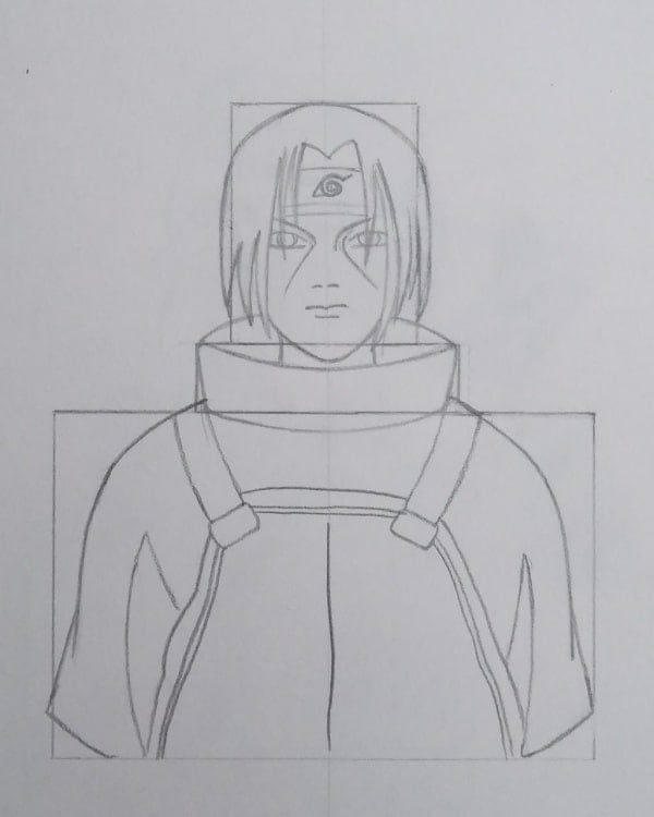 The Best Guide for Itachi Uchiha Drawing Itachi uchiha with complete body