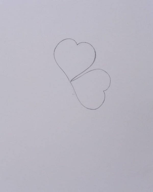 How to Draw Shamrock for Kids Drawing shamrock 2nd leaf