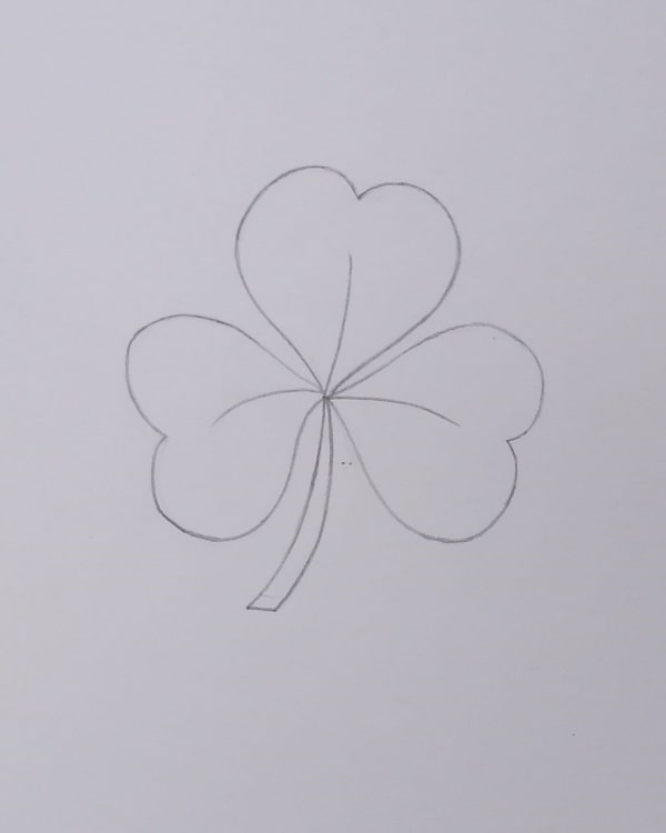 How To Draw Shamrock For Kids