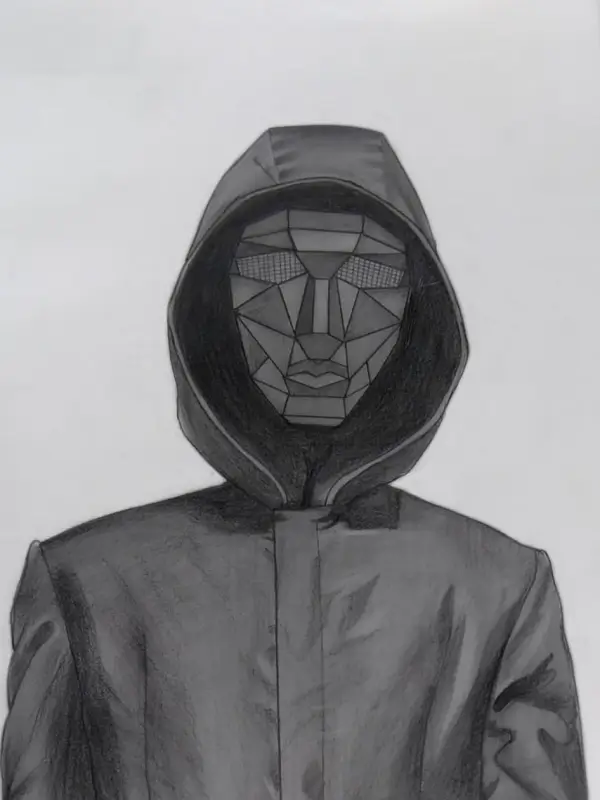 How to Draw Squid Game Frontman frontman detailed sketch