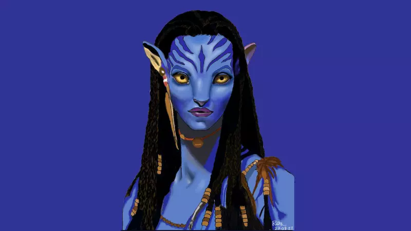 Avatar Neytiri drawing