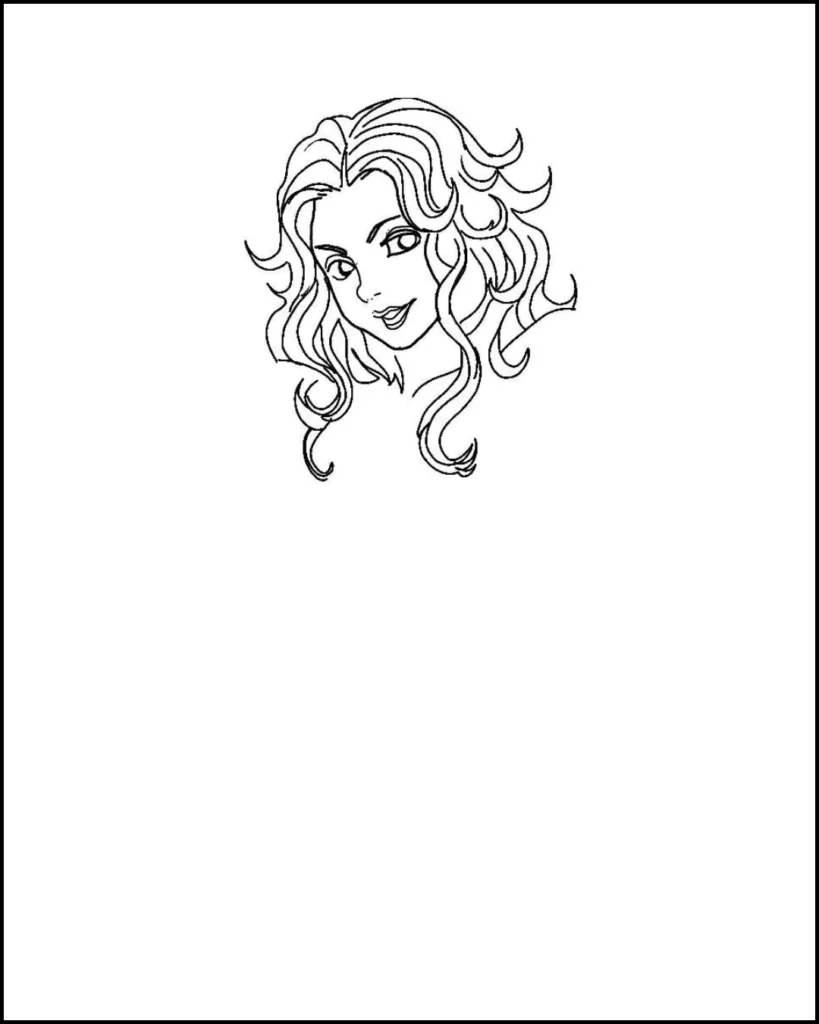 How to Draw She-Hulk From —She-Hulk: Attorney at Law she hulk step 2
