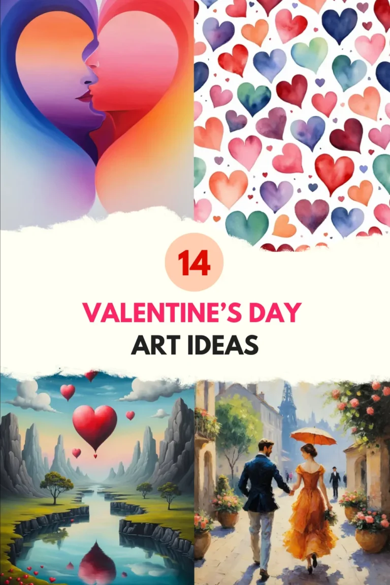 Valentine's Day Art Ideas Banner