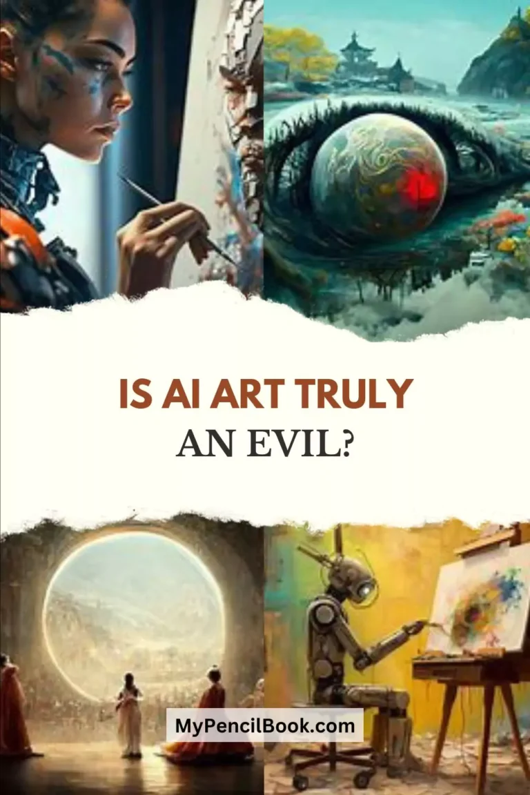 AI Art on a poster