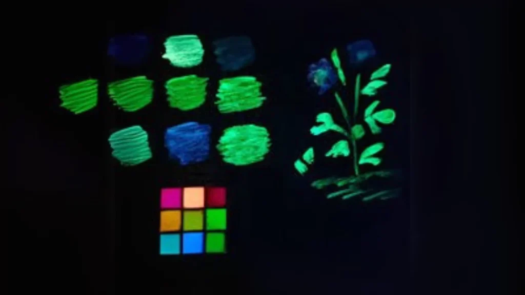 The Weirdest Art Supplies You Should Try glowing watercolor in dark 6820d91ea0369