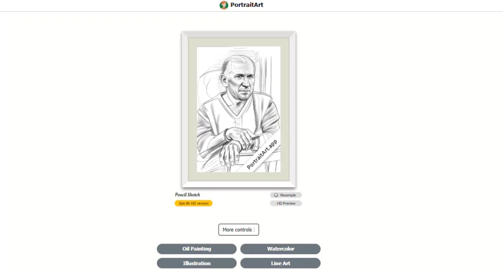 9 Best Image to Art AI Websites (tried & tested) portrait art app 681f190e05421