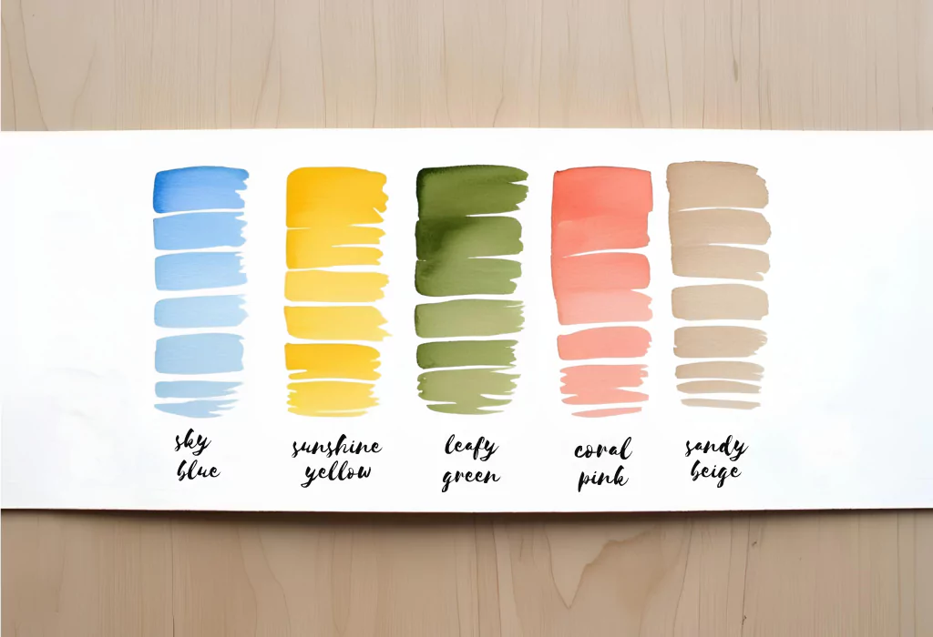 How to Create a Summer Color Palette (Simple Guide) summer color palette 682843ad81388
