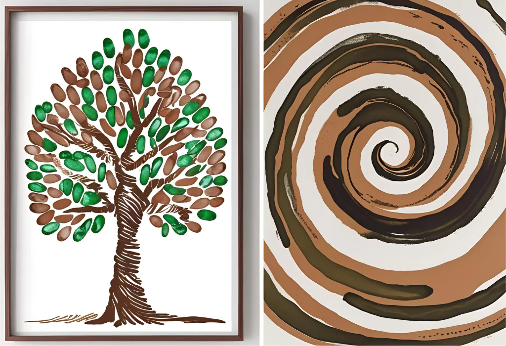 Easy Fingerprint Art for Summer (Complete Process) 2 6852b8a4bfad7