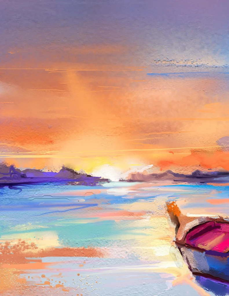 5 Simple Steps to Creating Cool Summer Paintings 2