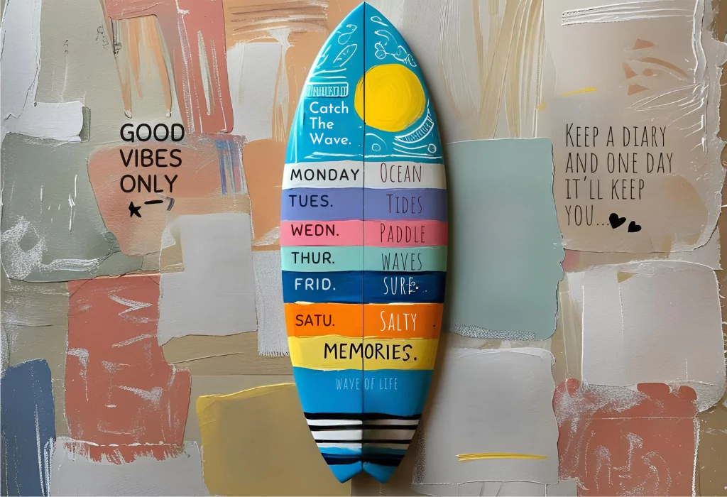 13 Summer Mini Surfboard Art Project Ideas 5 68519aa997c79