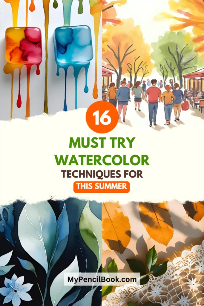 16 Must-Try Summer Watercolor Techniques must try watercolor techniques 684dbc0371810