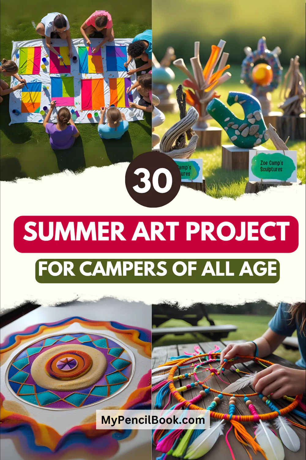 30 Summer Art Projects for Campers of All Ages summer art project for campers of all ages 685447709cb03