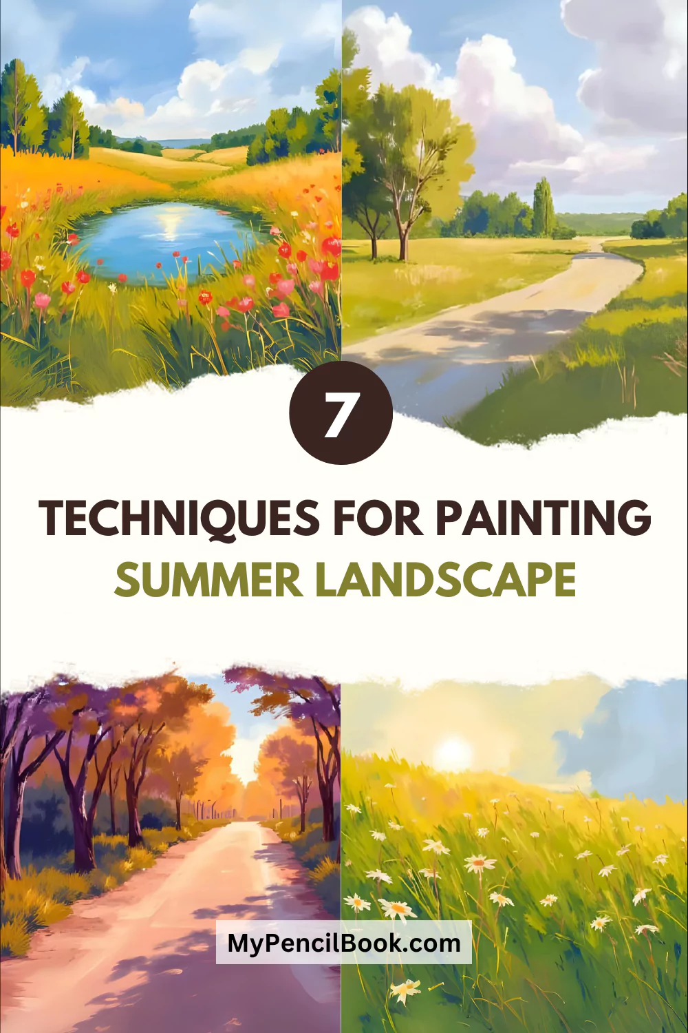 7 Techniques for Painting Lush Summer Landscapes techniques for painting summer landscape 68559ba1e610d