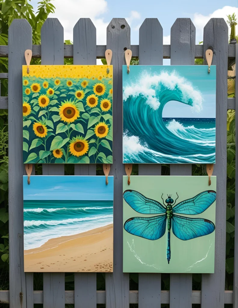 20 Creative Outdoor Art Ideas for Your Summer Garden 20