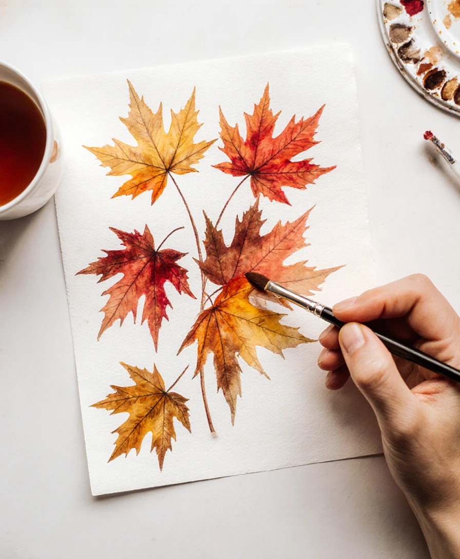 18 Easy Fall Leaf Art Project Ideas (That Actually Feel Fresh) 8a72830adfbd4801af76dacb12a2bc33