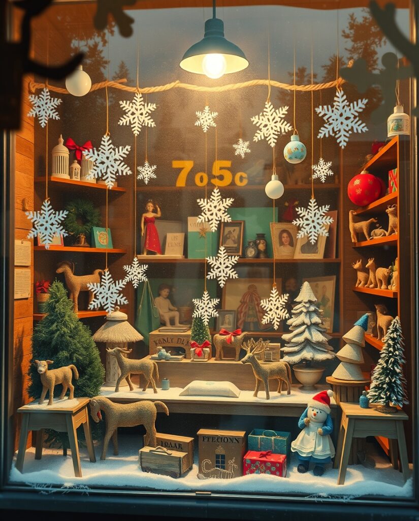 20 Vintage Christmas Art Ideas to Try This Year Flux Schnell a surreal and vibrant cinematic photo of Painting 3