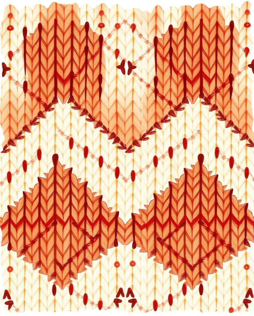 11 Meditative Christmas Art Pattern Ideas Flux Schnell delicate watercolor painting A cozy handdrawn tex 2