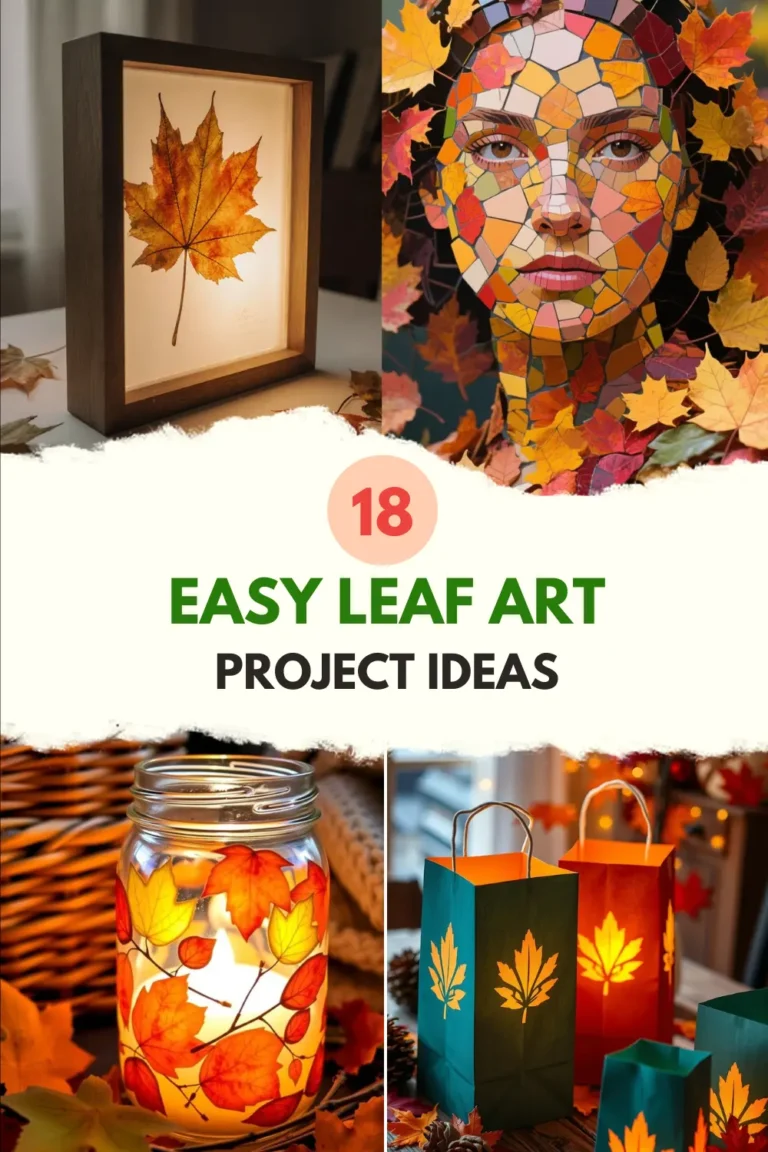 Easy leaf art project ideas