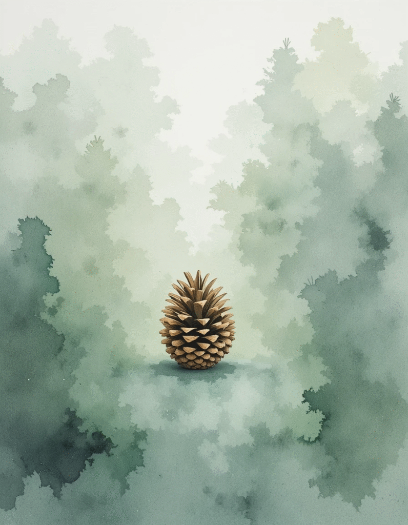 18 Calm Pine Cone and Acorn Painting Ideas piclumen 1761201047852