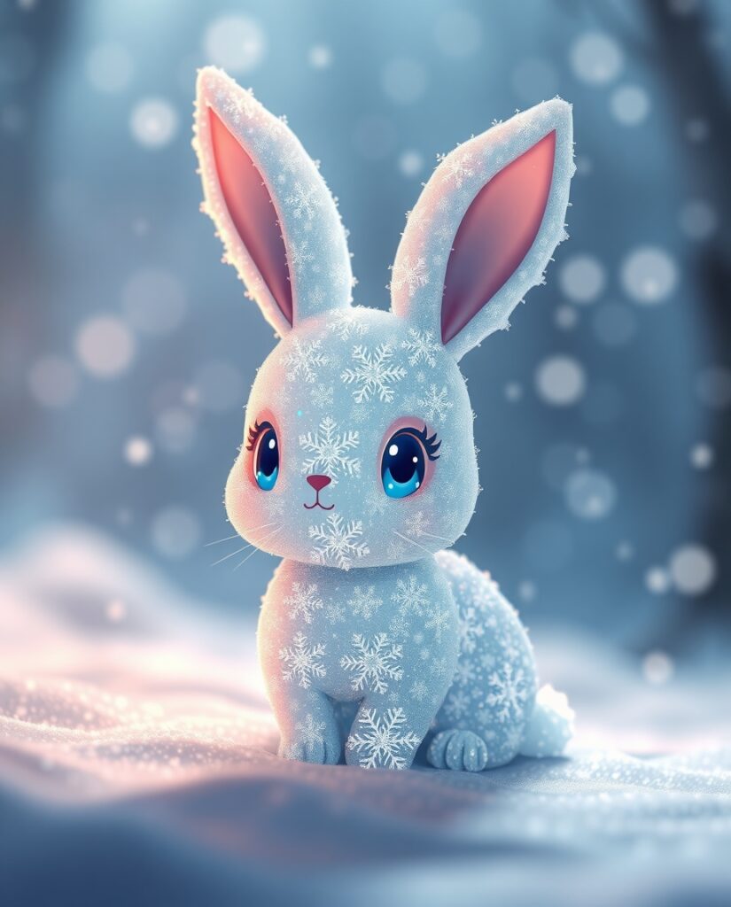 Flux Schnell cinematic keyframe13 anime keyframe12 Kawaii bunn 2