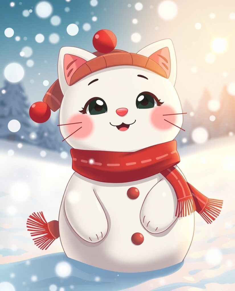 Flux Schnell cinematic keyframe13 anime keyframe12 Kawaii kitt 1