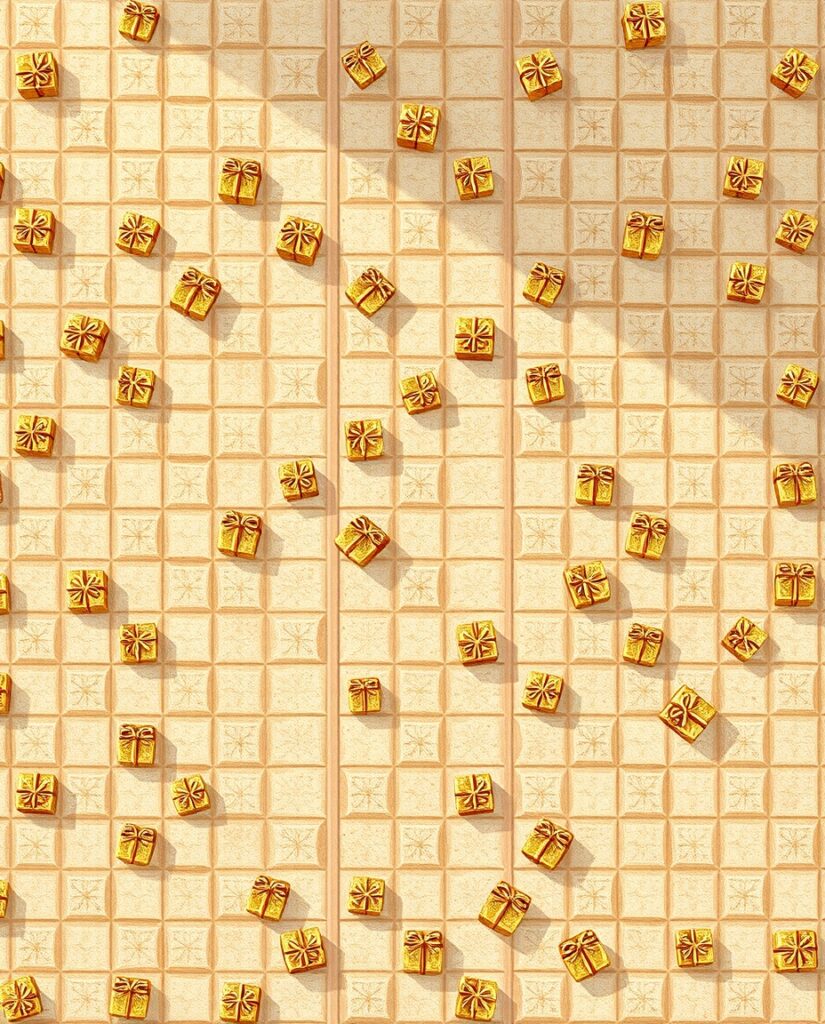 Flux Schnell delicate watercolor painting Christmas wallpaper 2