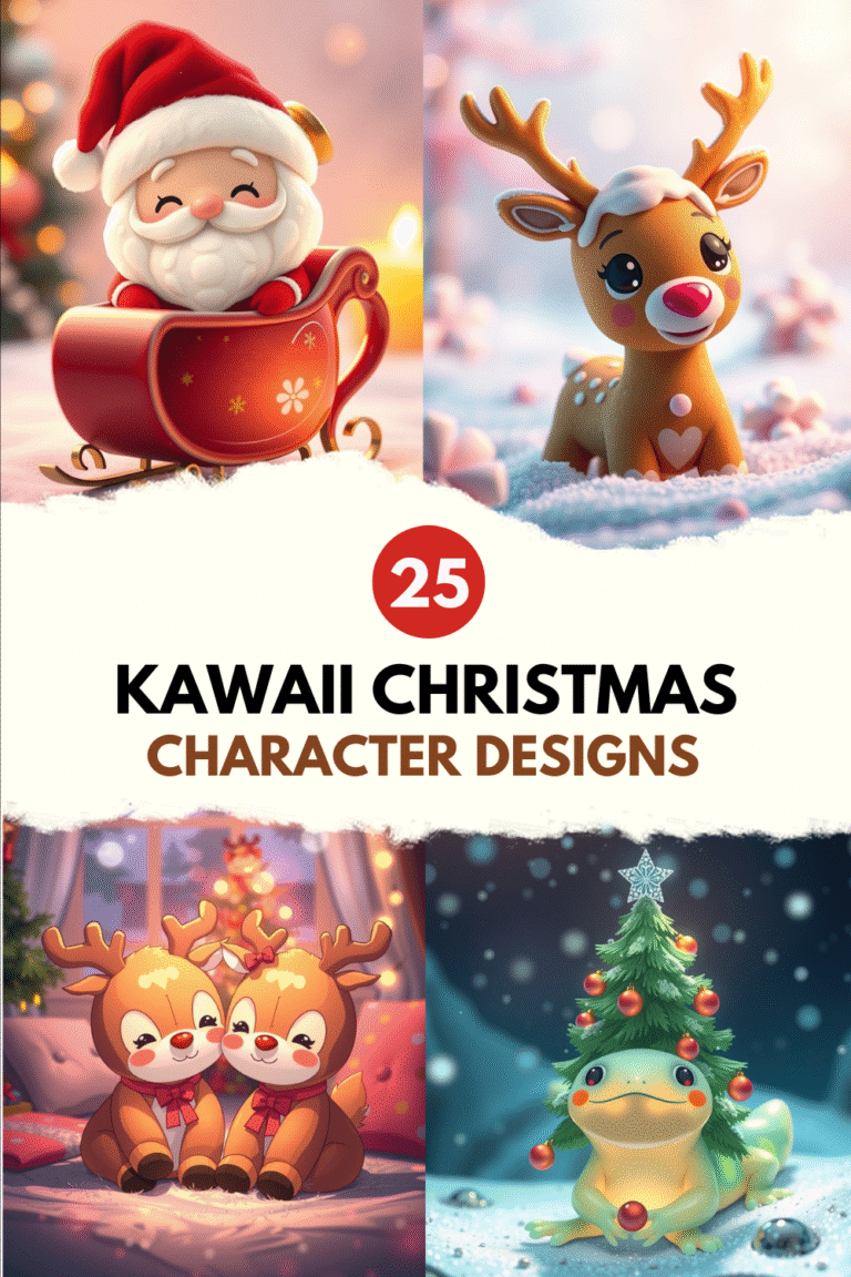 Kawaii Christmas designs