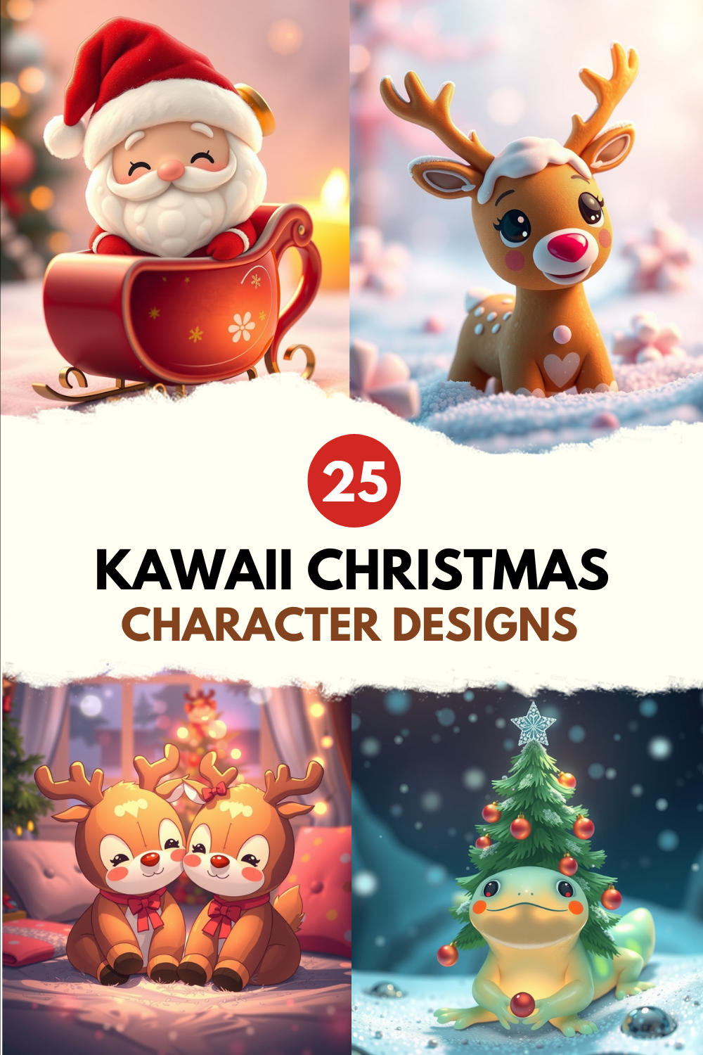 Kawaii Christmas designs